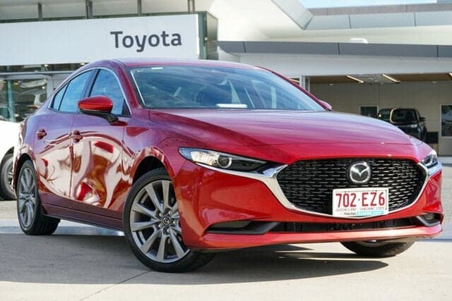 2022 Mazda 3 G20 Evolve in Red