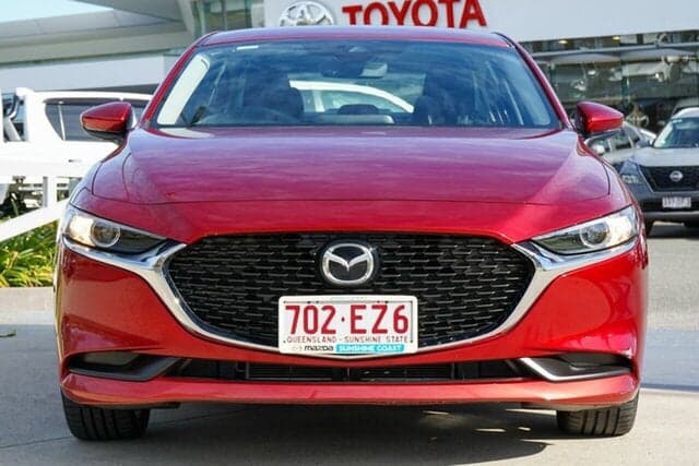 2022 Mazda 3 G20 Evolve in Red