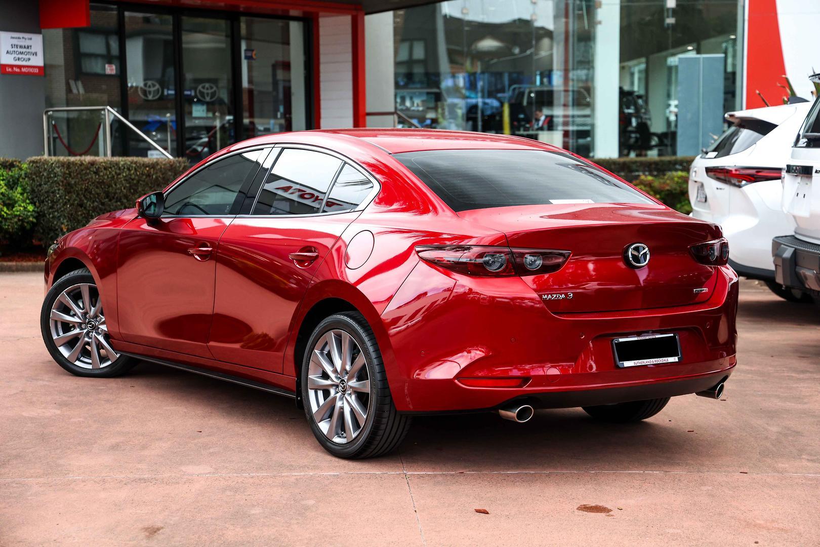 2020 Mazda 3 G25 GT in Red