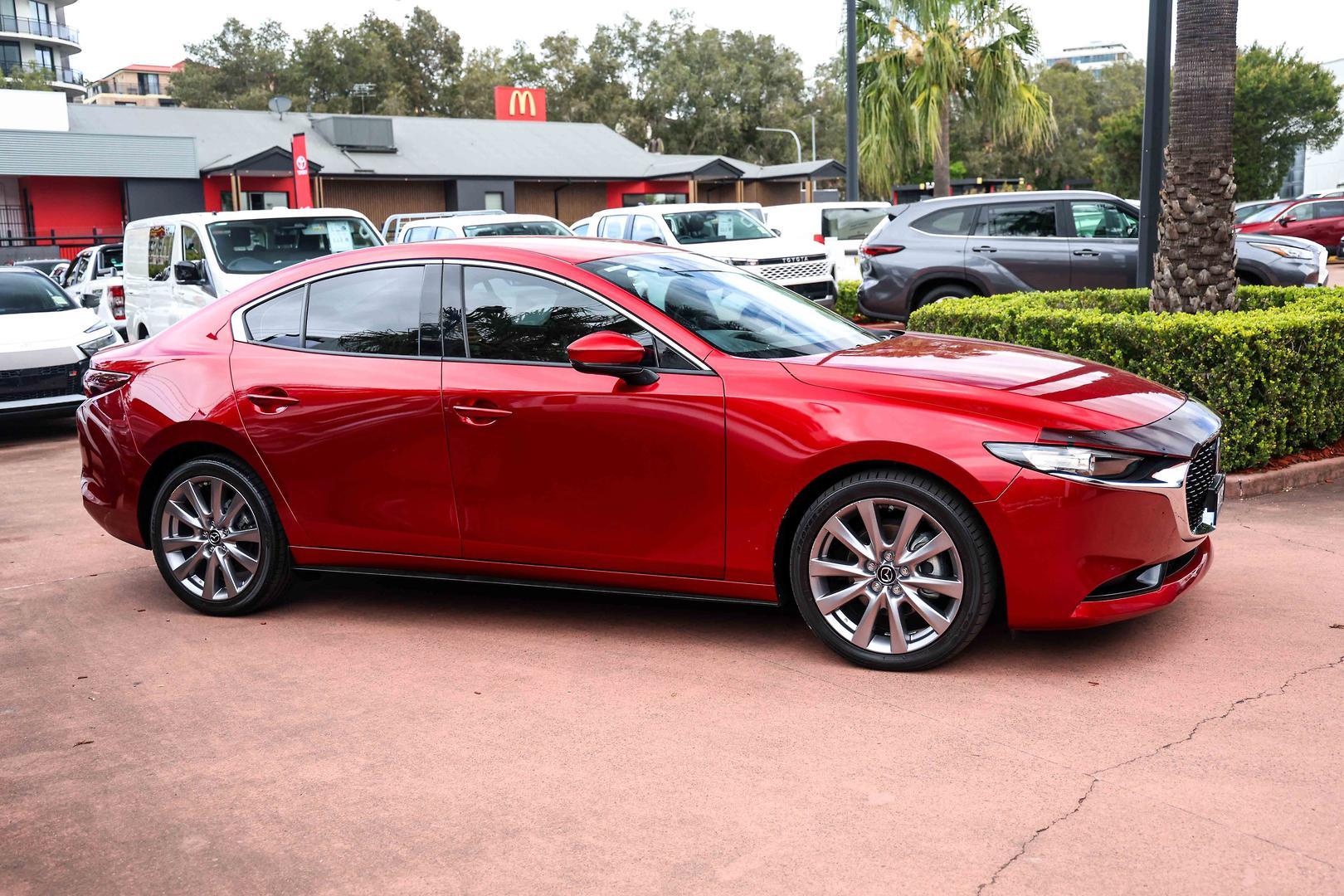 2020 Mazda 3 G25 GT in Red
