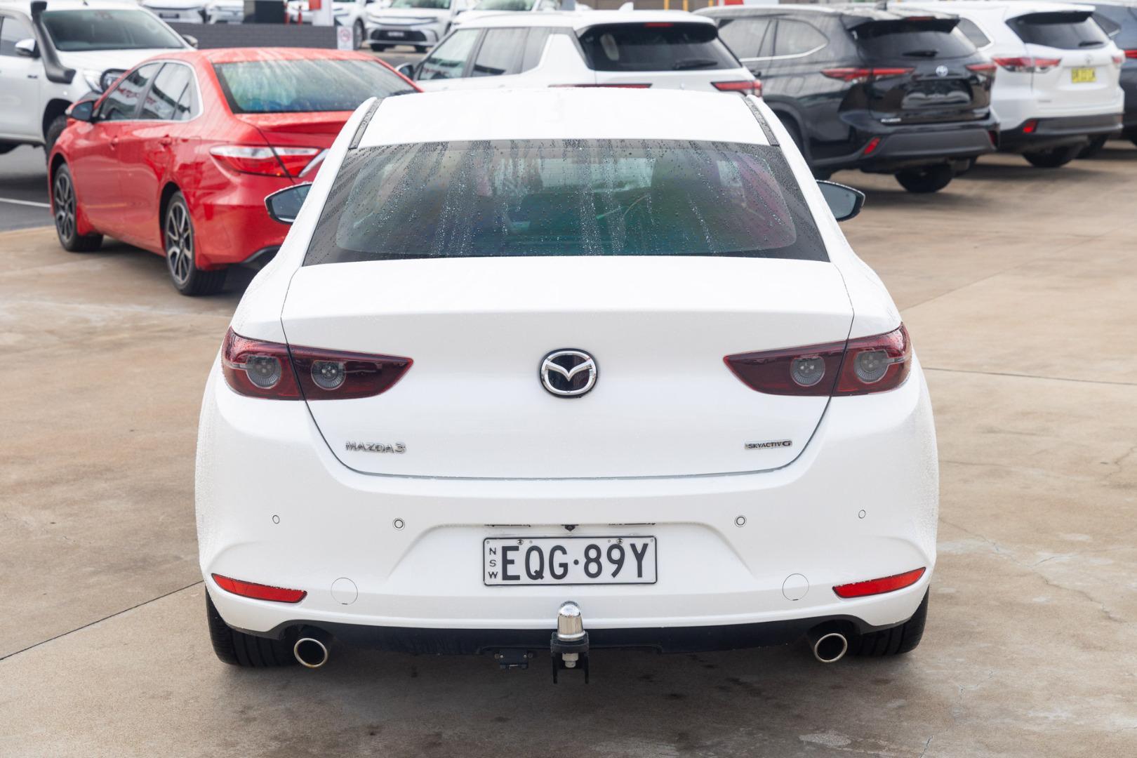 2021 Mazda 3 G25 GT in Snowflake White Pearl Mica