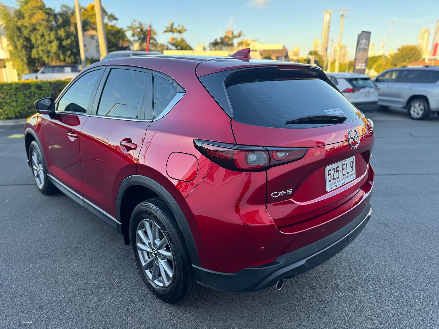 2022 Mazda CX-5 Maxx Sport in Red