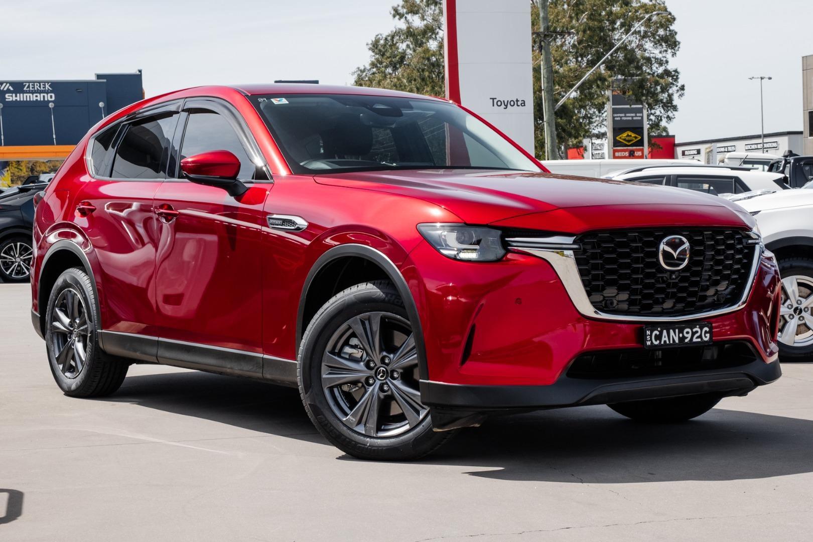 2023 Mazda CX-60 P50e Evolve in Red