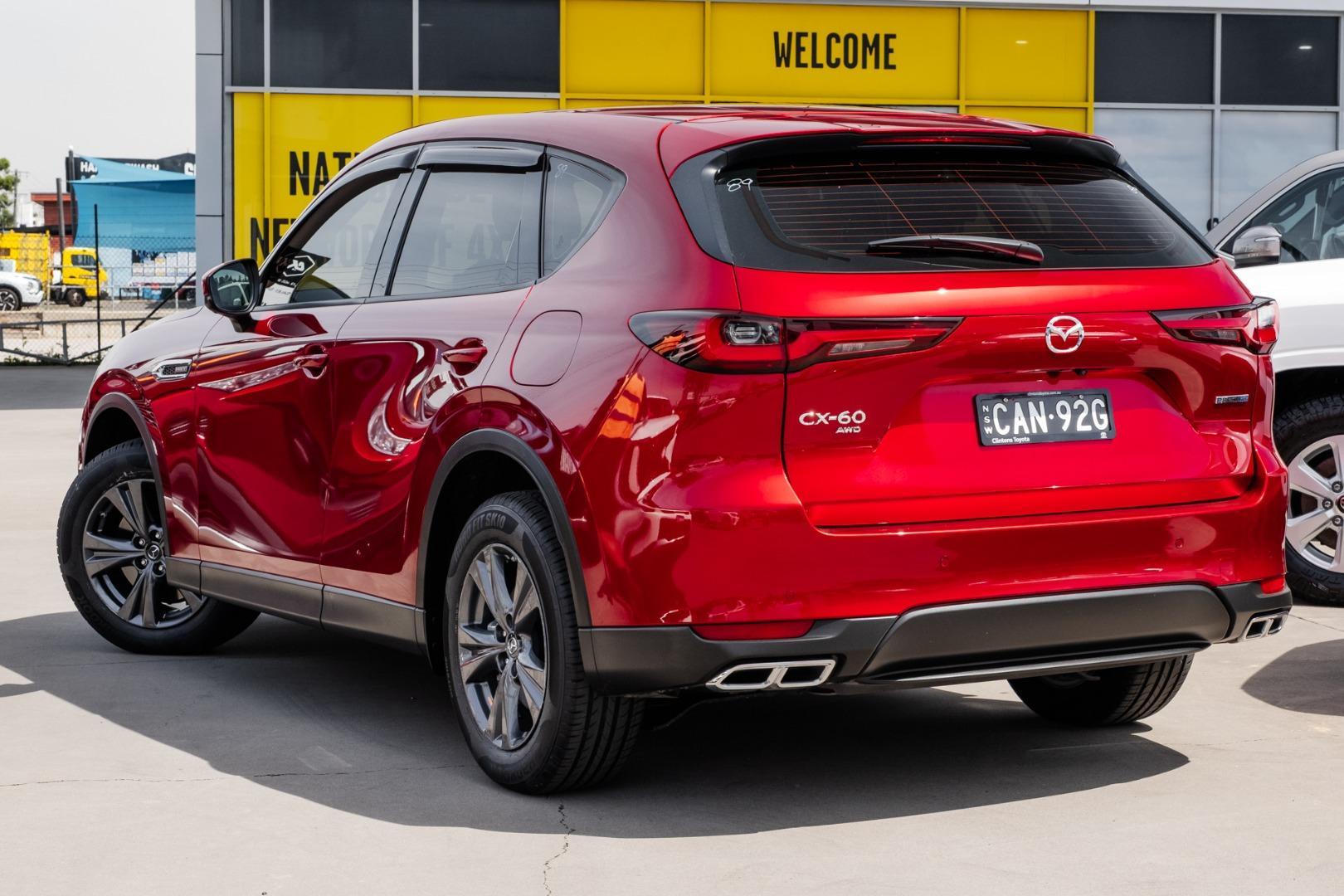 2023 Mazda CX-60 P50e Evolve in Red