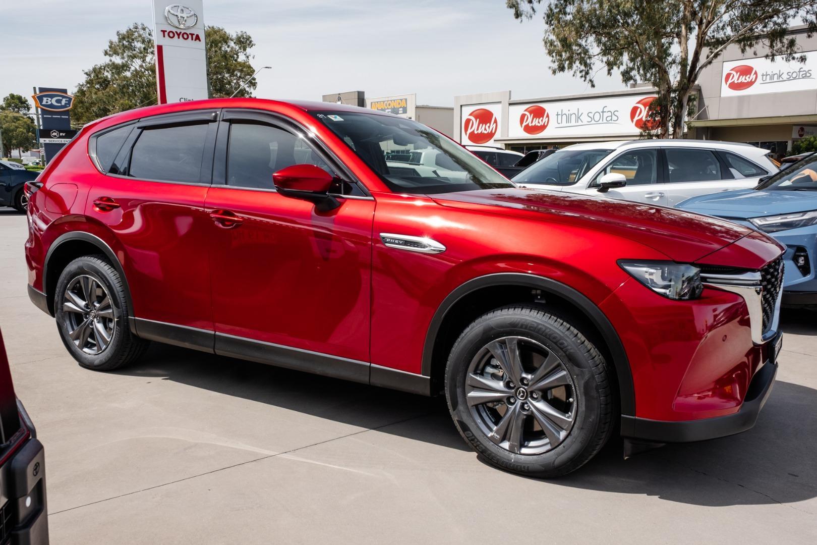 2023 Mazda CX-60 P50e Evolve in Red