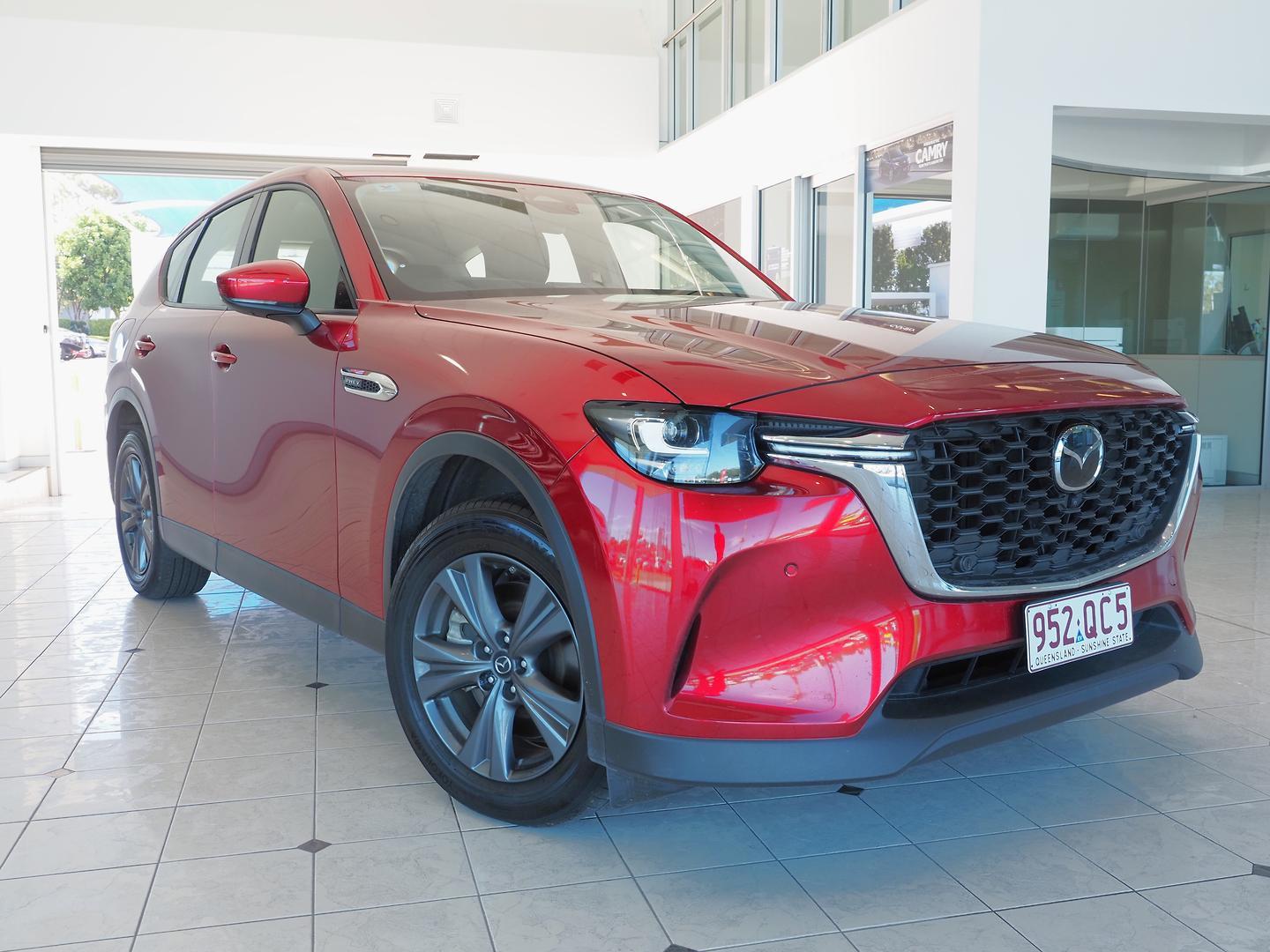 2024 Mazda CX-60 P50e Evolve in Red