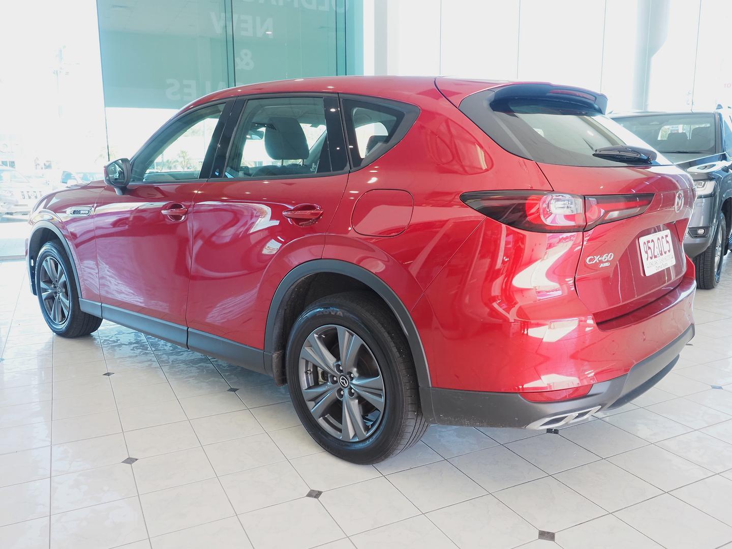 2024 Mazda CX-60 P50e Evolve in Red