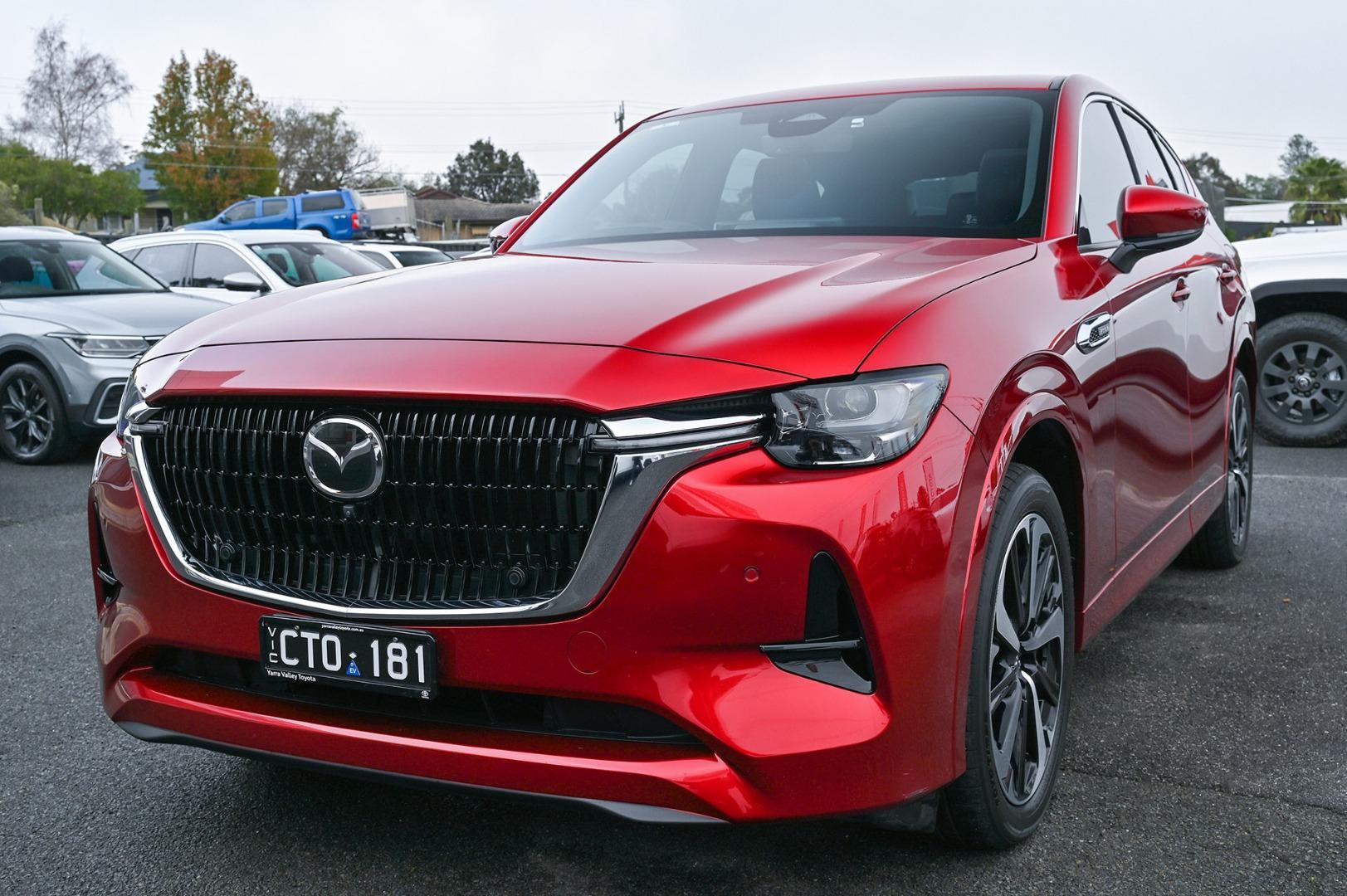 2024 Mazda CX-60 P50e Azami in Red
