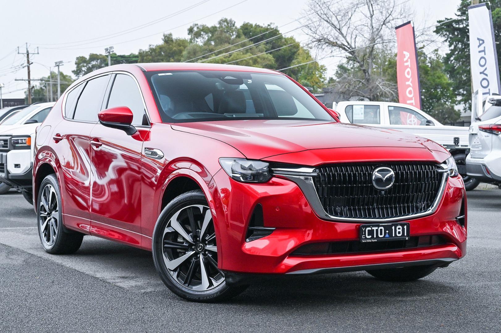 2024 Mazda CX-60 P50e Azami in Red