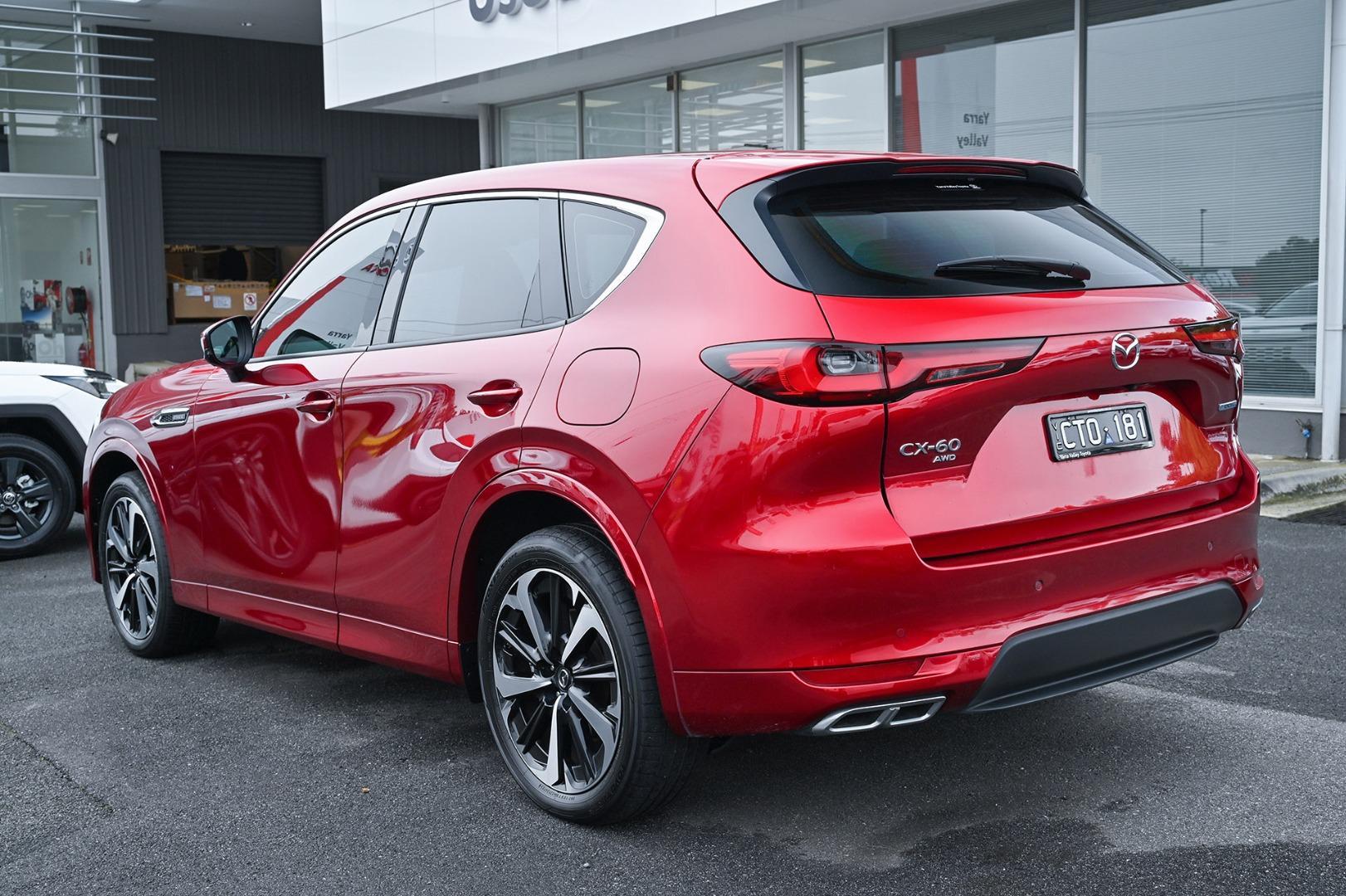 2024 Mazda CX-60 P50e Azami in Red