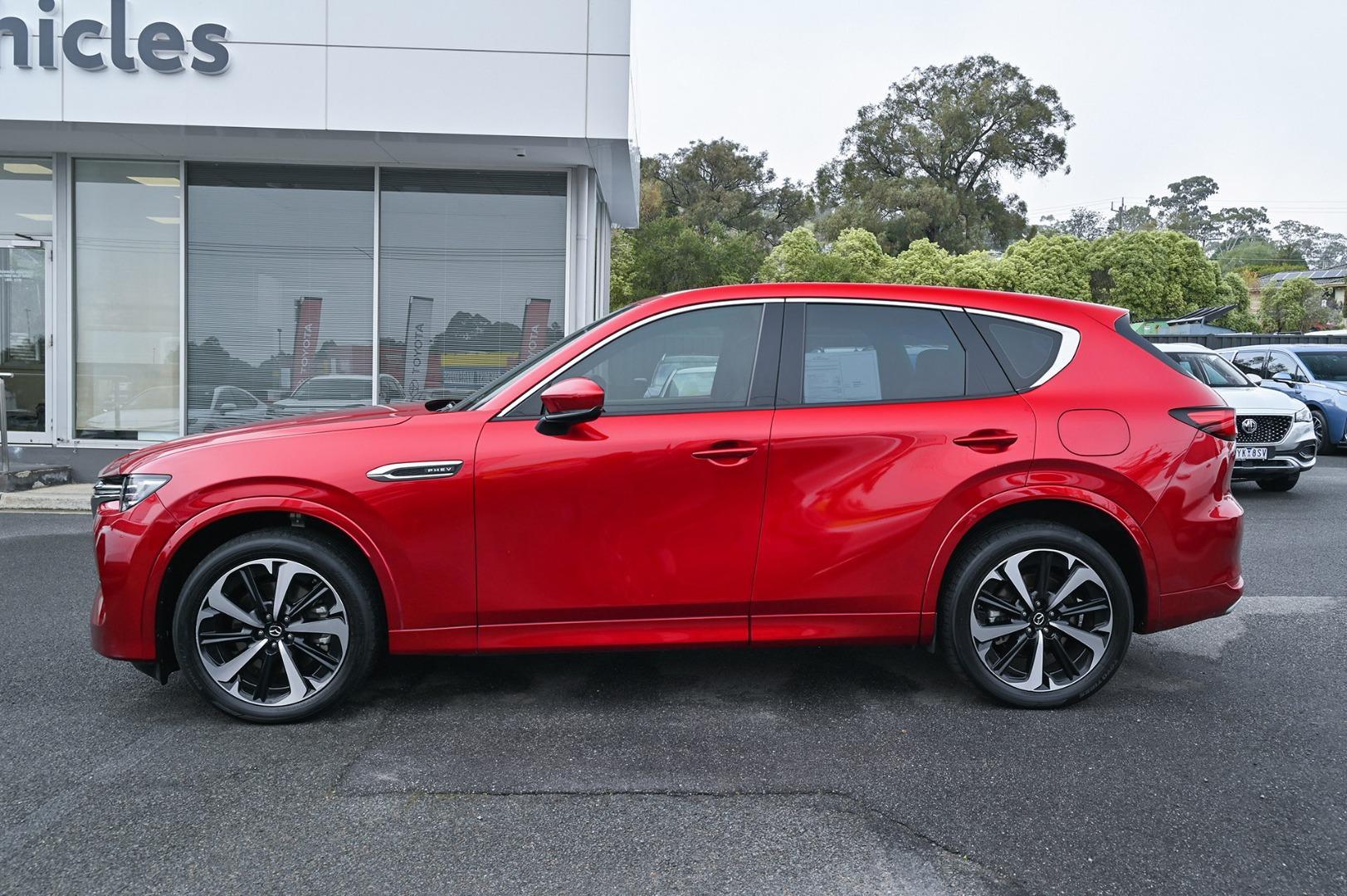 2024 Mazda CX-60 P50e Azami in Red