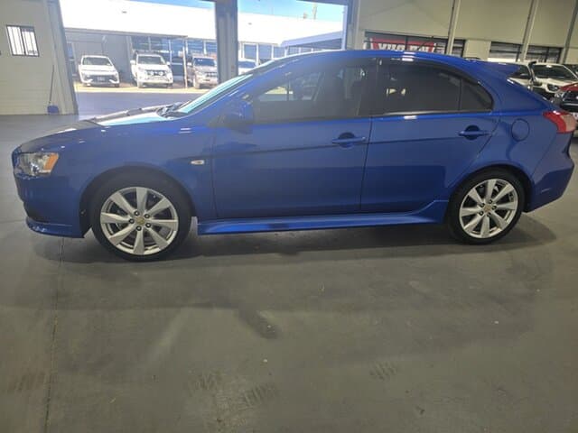 2014 Mitsubishi Lancer GSR in Blue