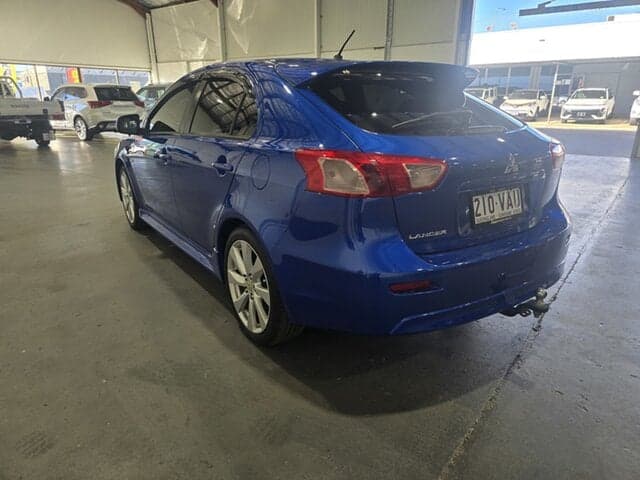 2014 Mitsubishi Lancer GSR in Blue