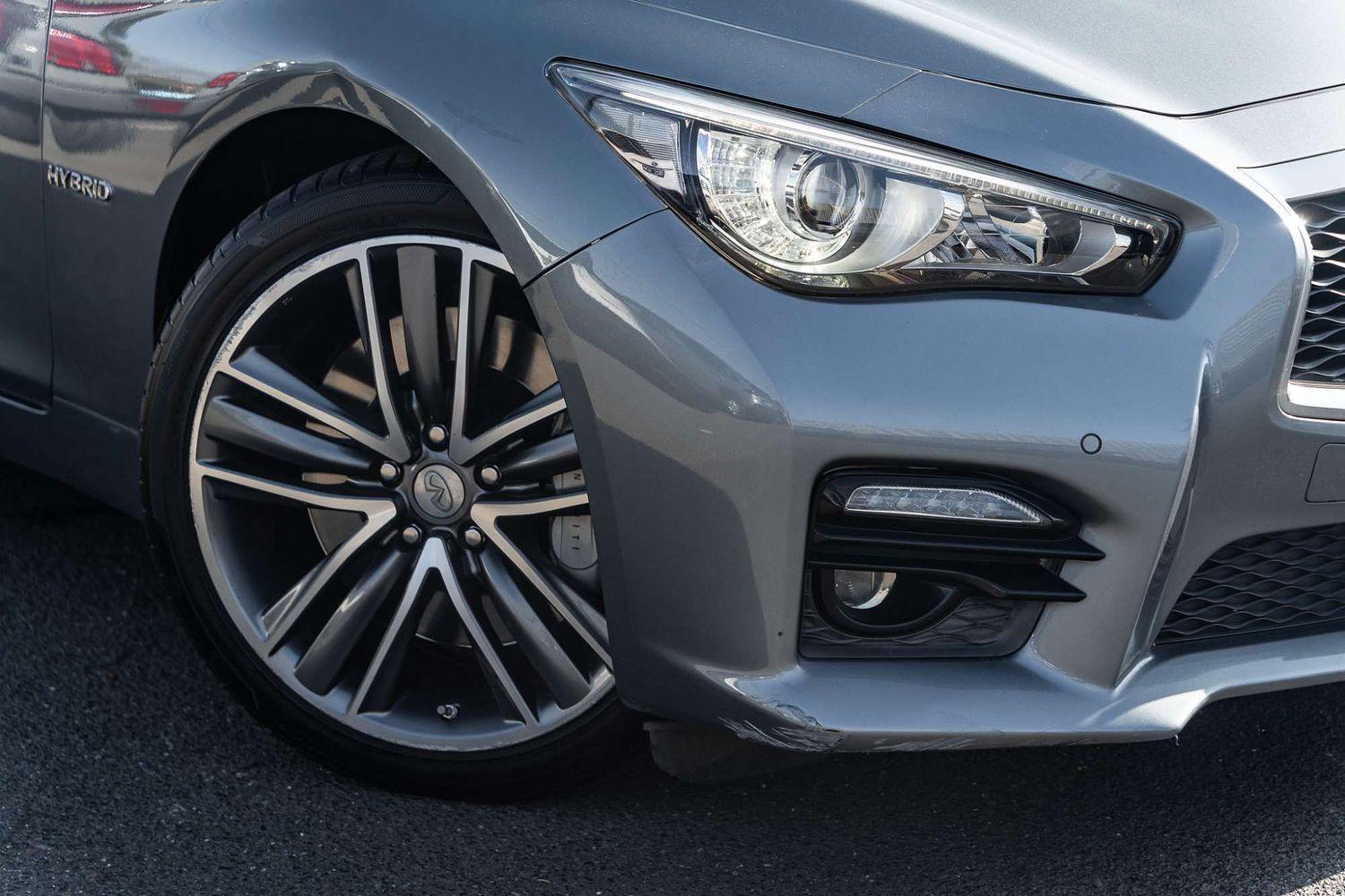 2015 INFINITI Q50 S Hybrid in Blue