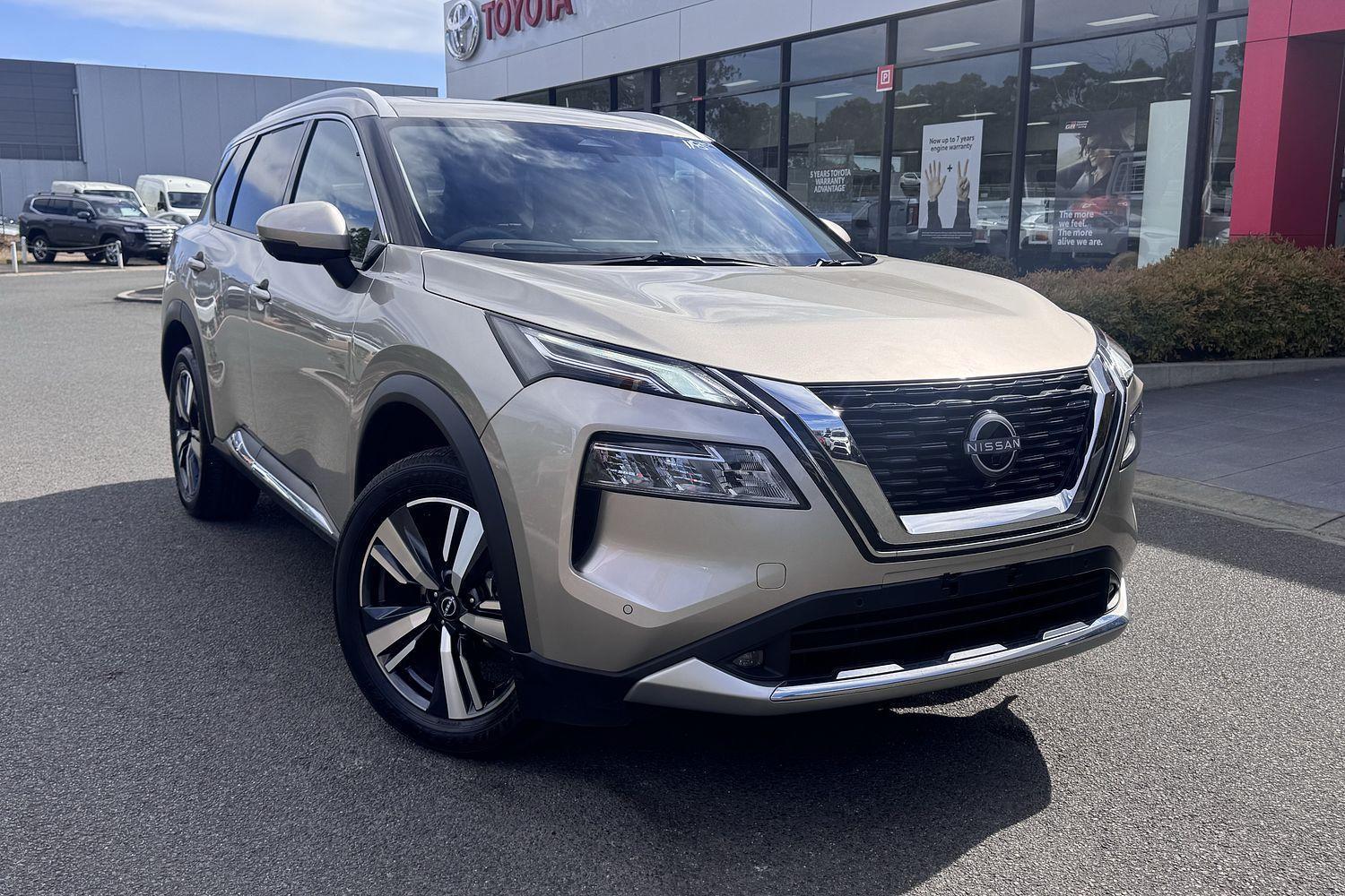2025 Nissan X-TRAIL Ti-L e-POWER in Champagne Silver