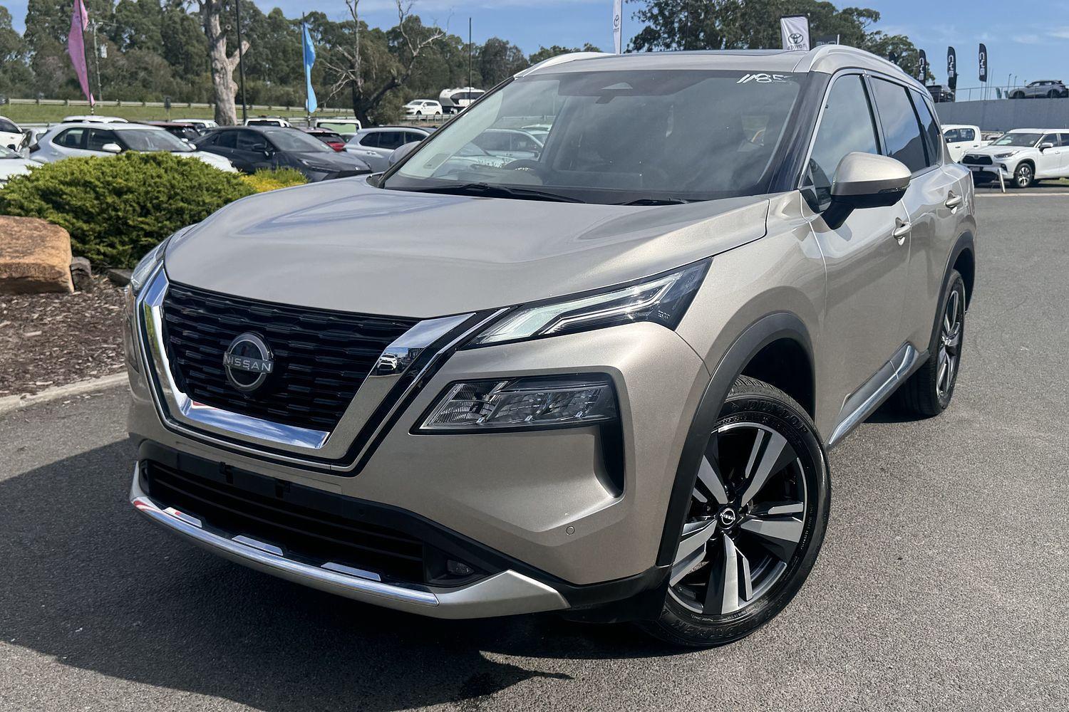 2025 Nissan X-TRAIL Ti-L e-POWER in Champagne Silver