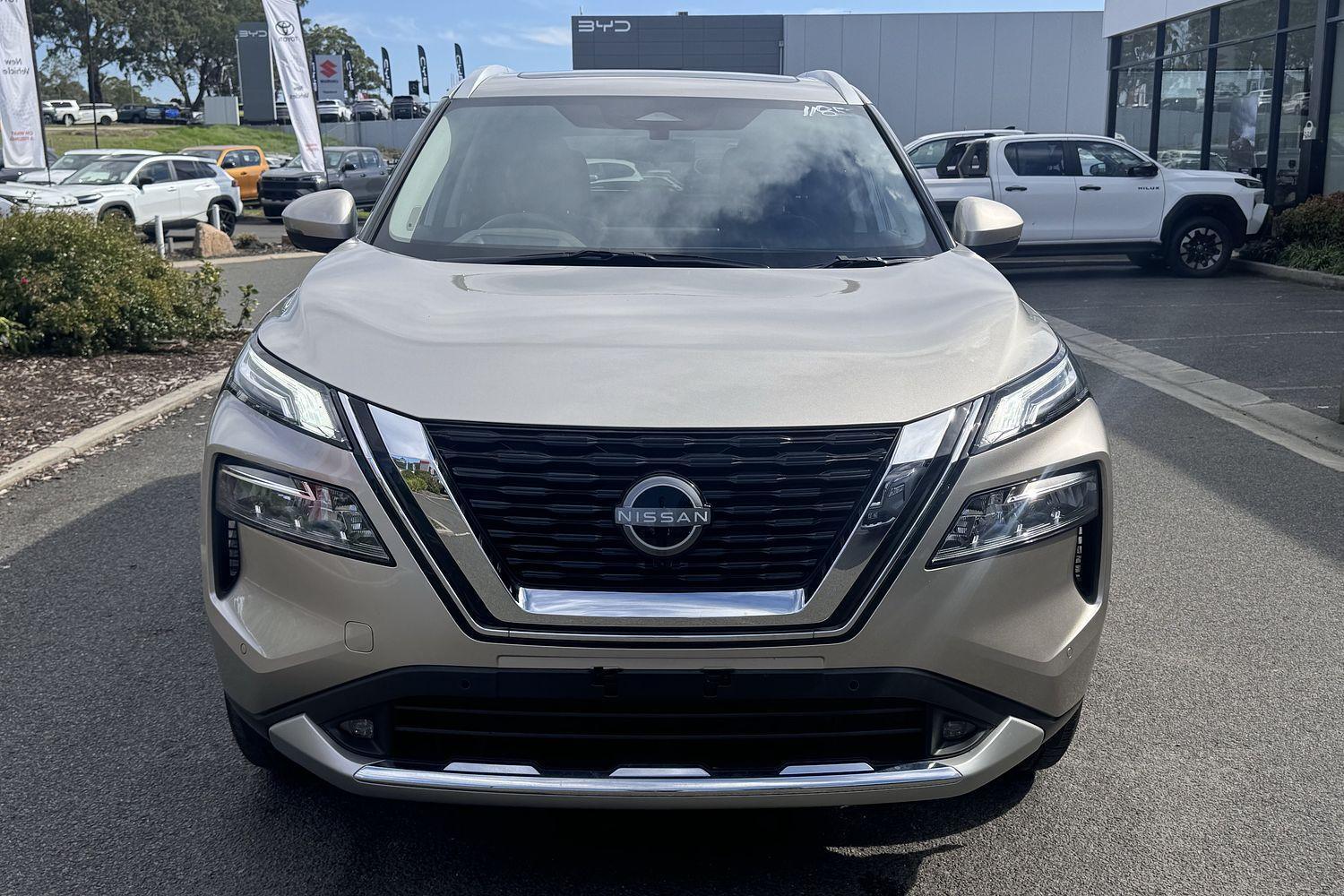 2025 Nissan X-TRAIL Ti-L e-POWER in Champagne Silver