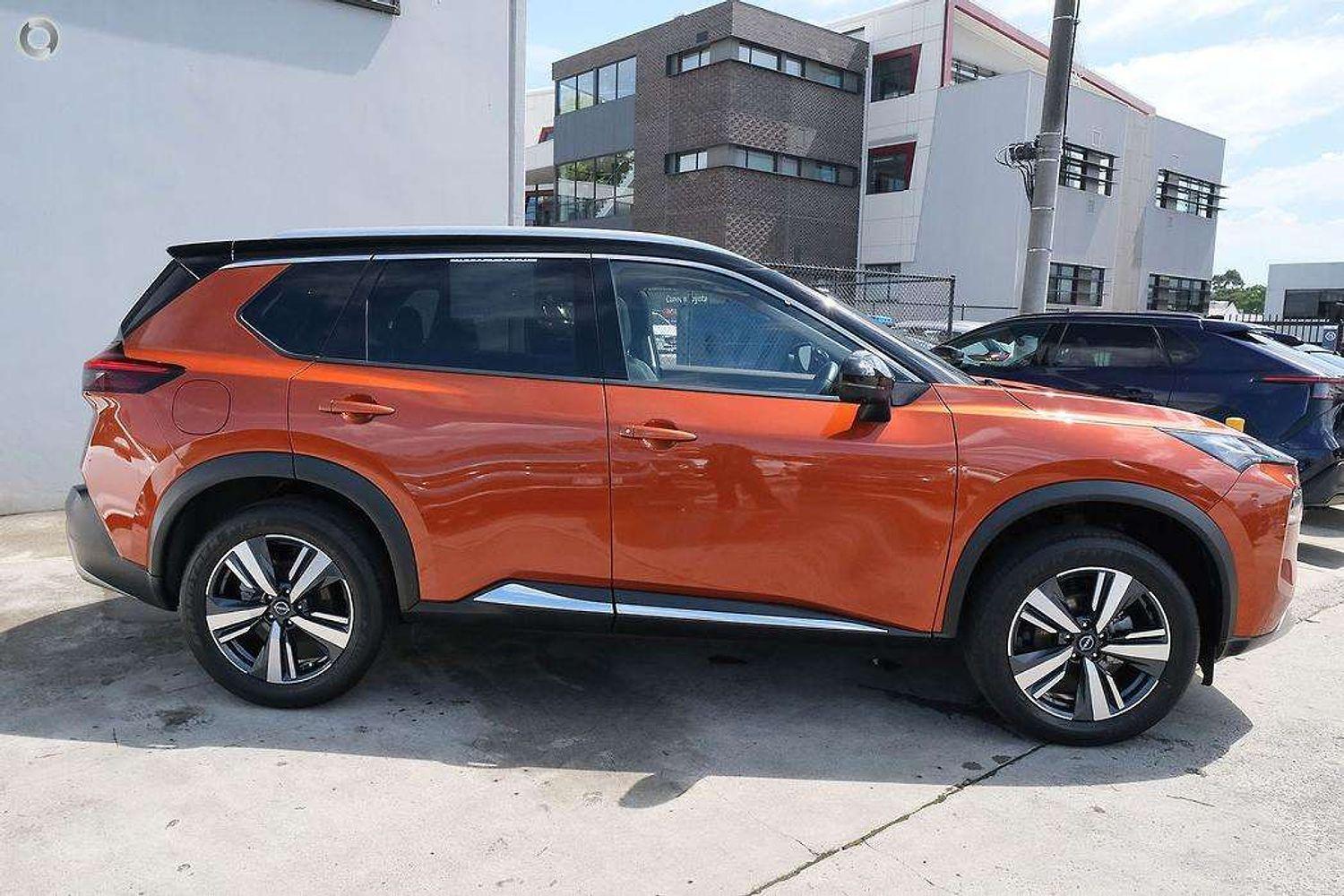 2023 Nissan X-TRAIL Ti in Sunset Orange