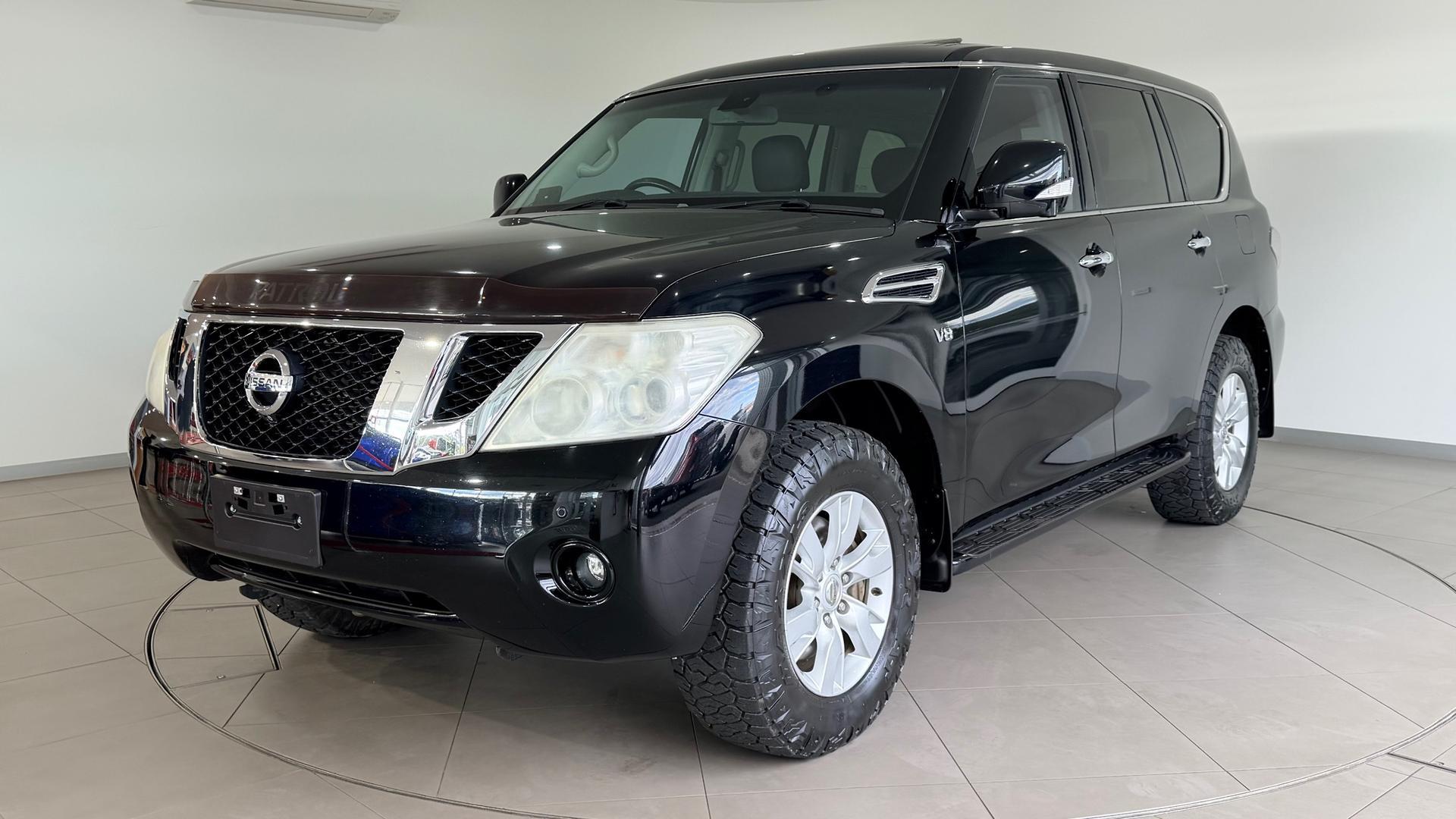 2017 Nissan Patrol Ti in Black