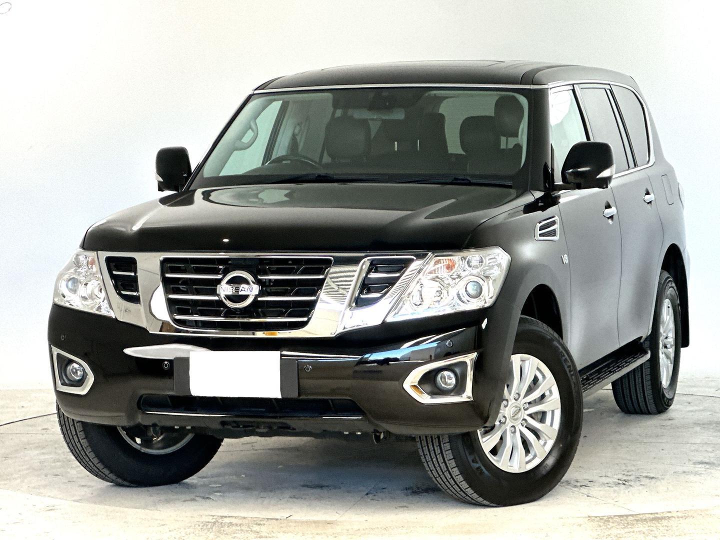 2019 Nissan Patrol Ti in Black