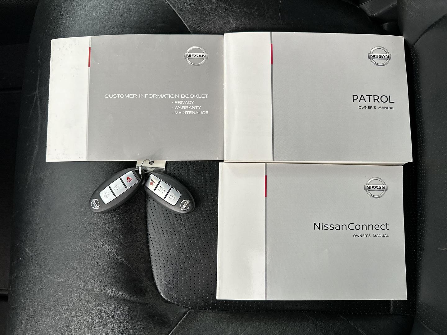 2019 Nissan Patrol Ti in Black