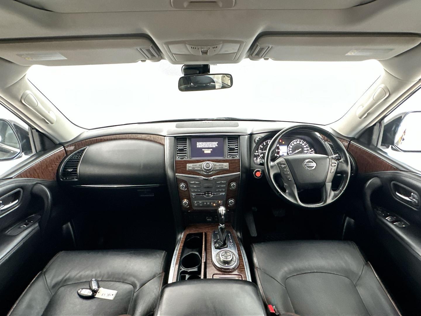 2019 Nissan Patrol Ti in Black