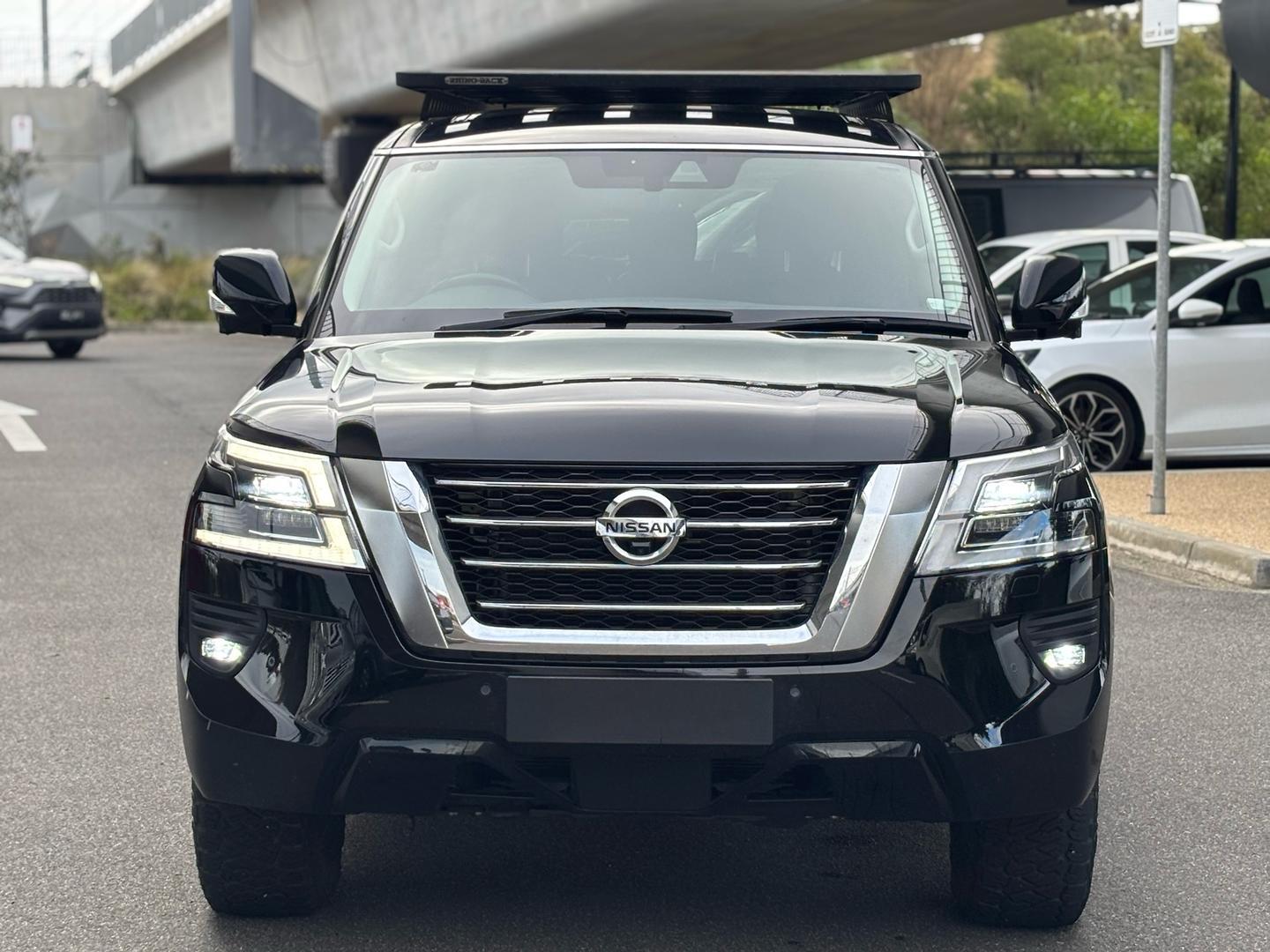 2020 Nissan Patrol Ti in Black