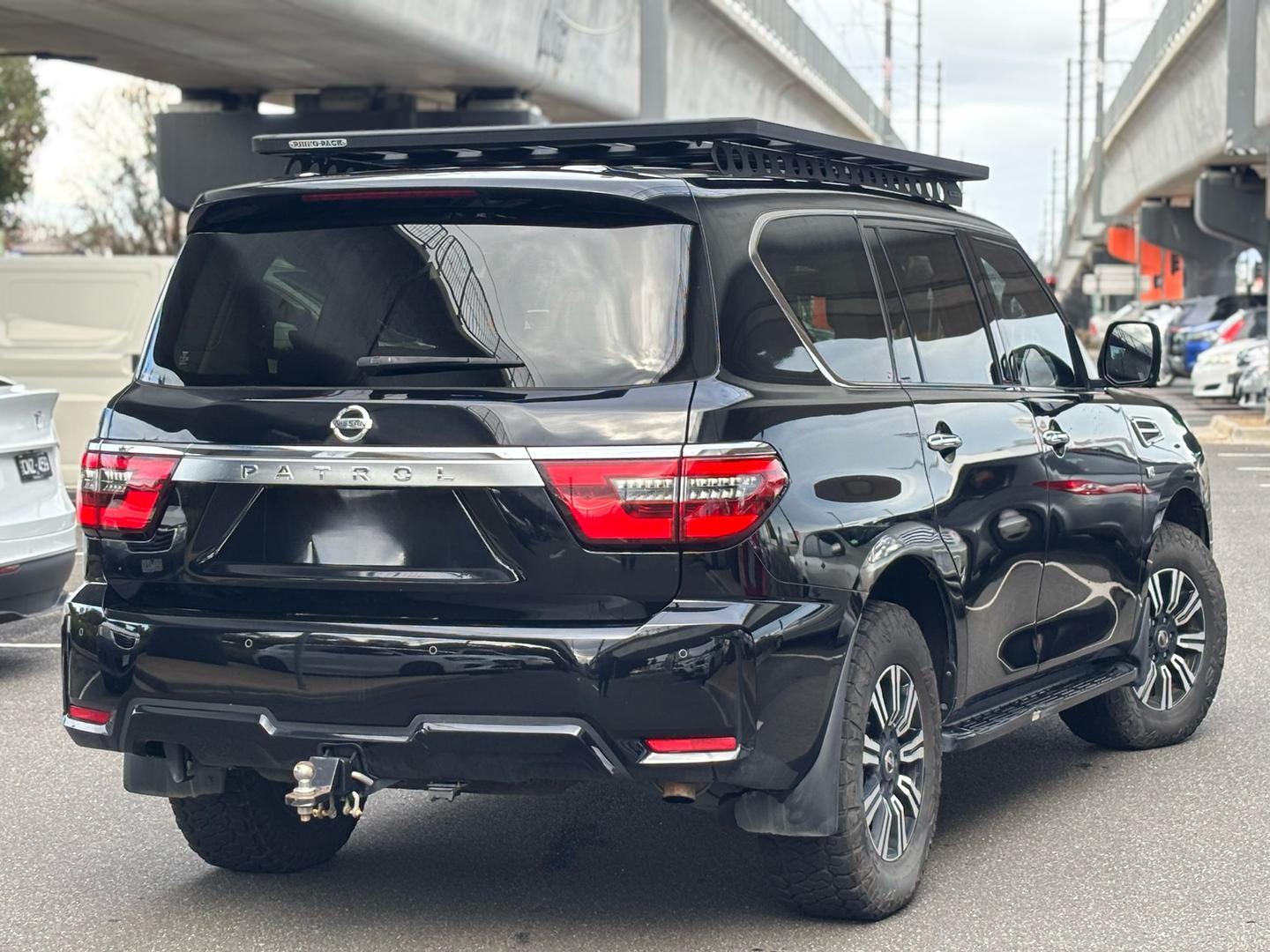 2020 Nissan Patrol Ti in Black