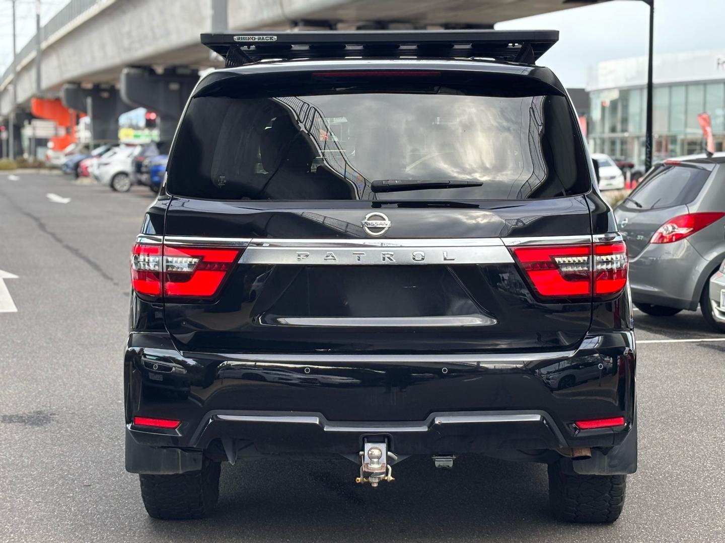 2020 Nissan Patrol Ti in Black