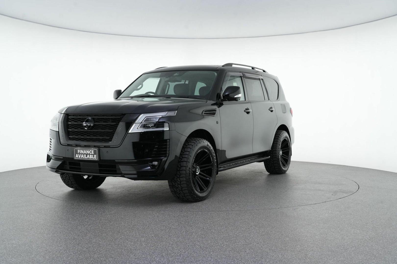 2021 Nissan Patrol Ti-L in Black