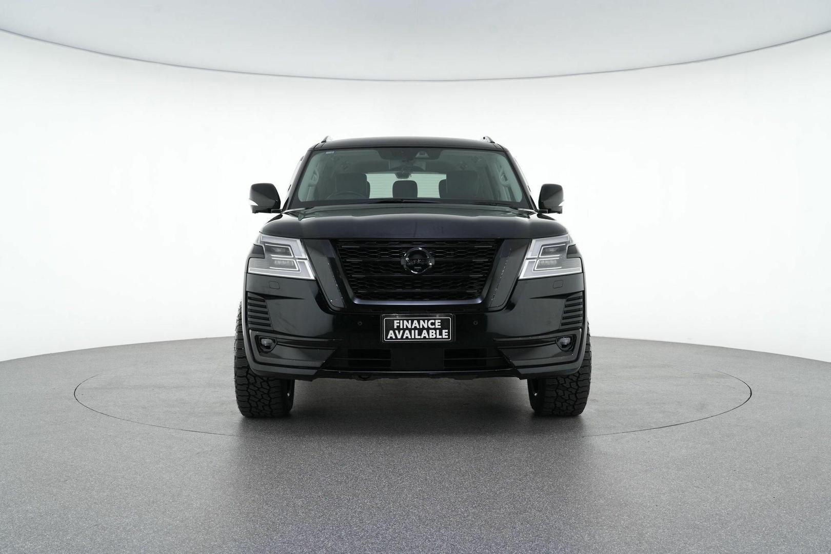 2021 Nissan Patrol Ti-L in Black