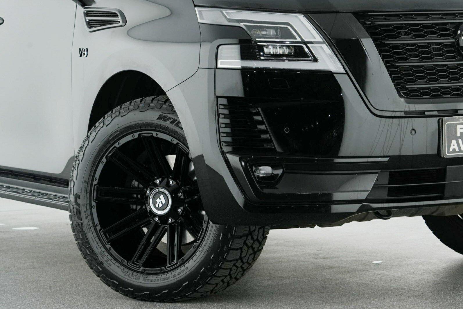 2021 Nissan Patrol Ti-L in Black