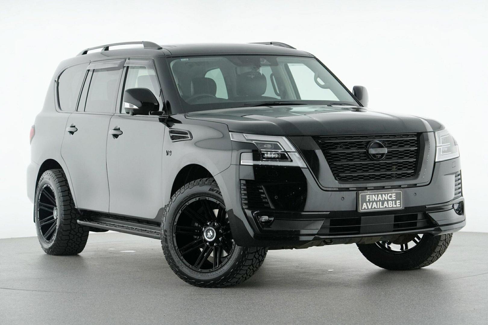 2021 Nissan Patrol Ti-L in Black