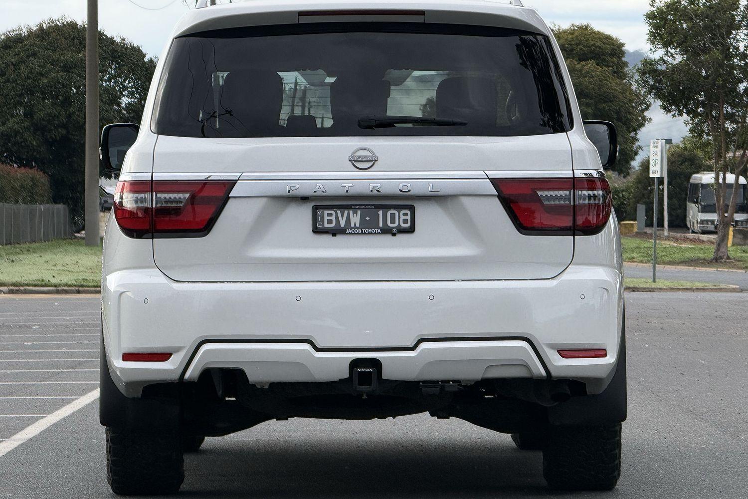 2021 Nissan Patrol Ti-L in Moonstone White