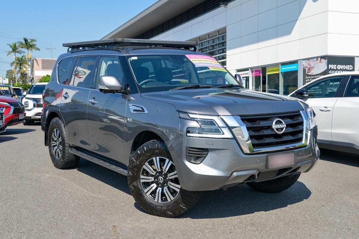 2022 Nissan Patrol Ti in Grey