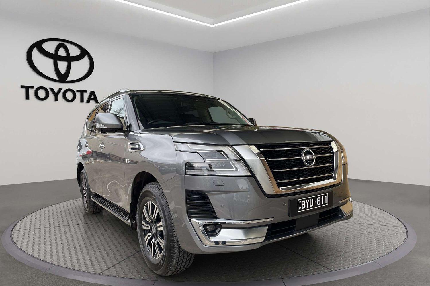 2022 Nissan Patrol Ti-L in Dark Grey Mica Metallic