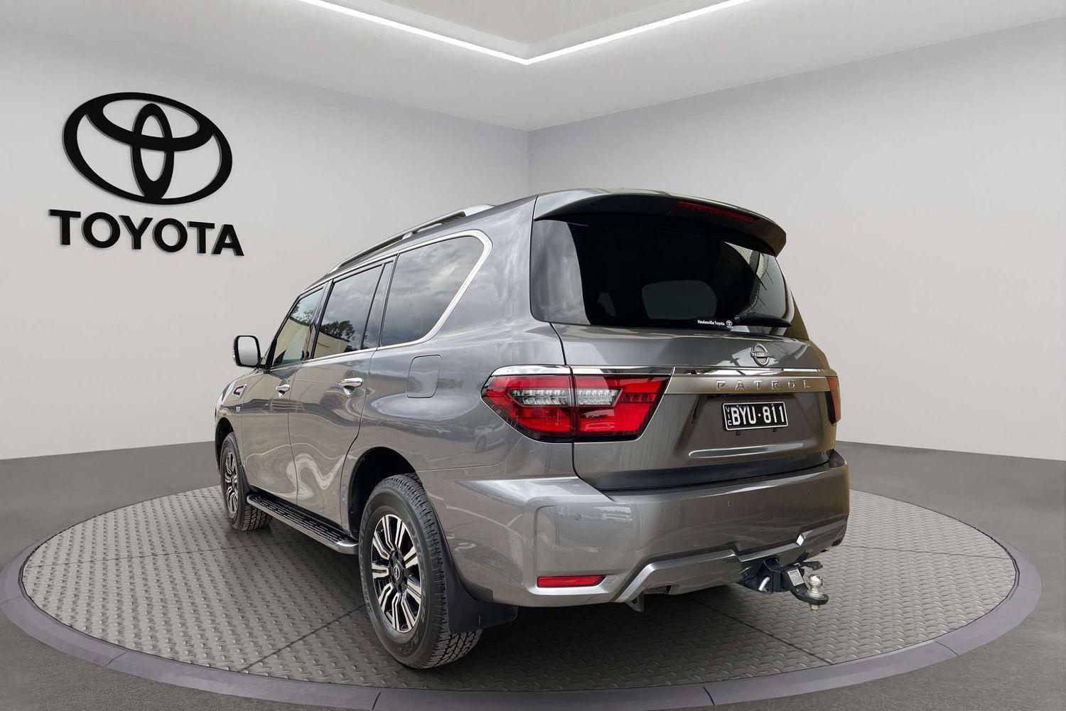 2022 Nissan Patrol Ti-L in Dark Grey Mica Metallic