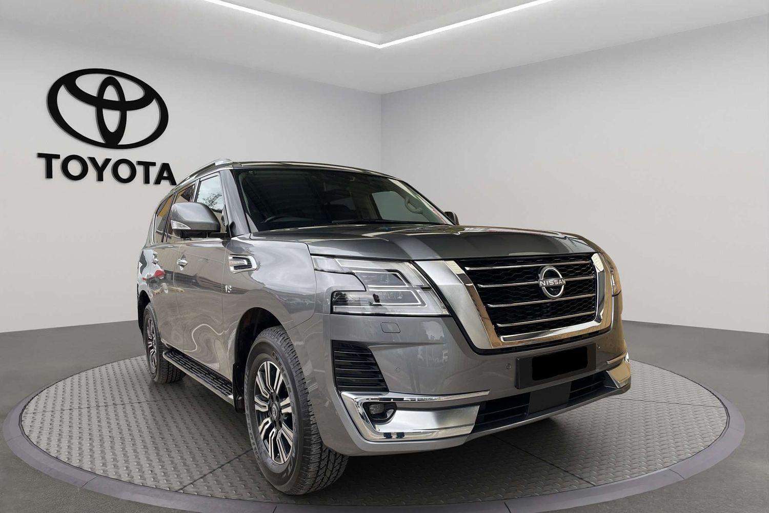 2022 Nissan Patrol Ti-L in Dark Grey Mica Metallic
