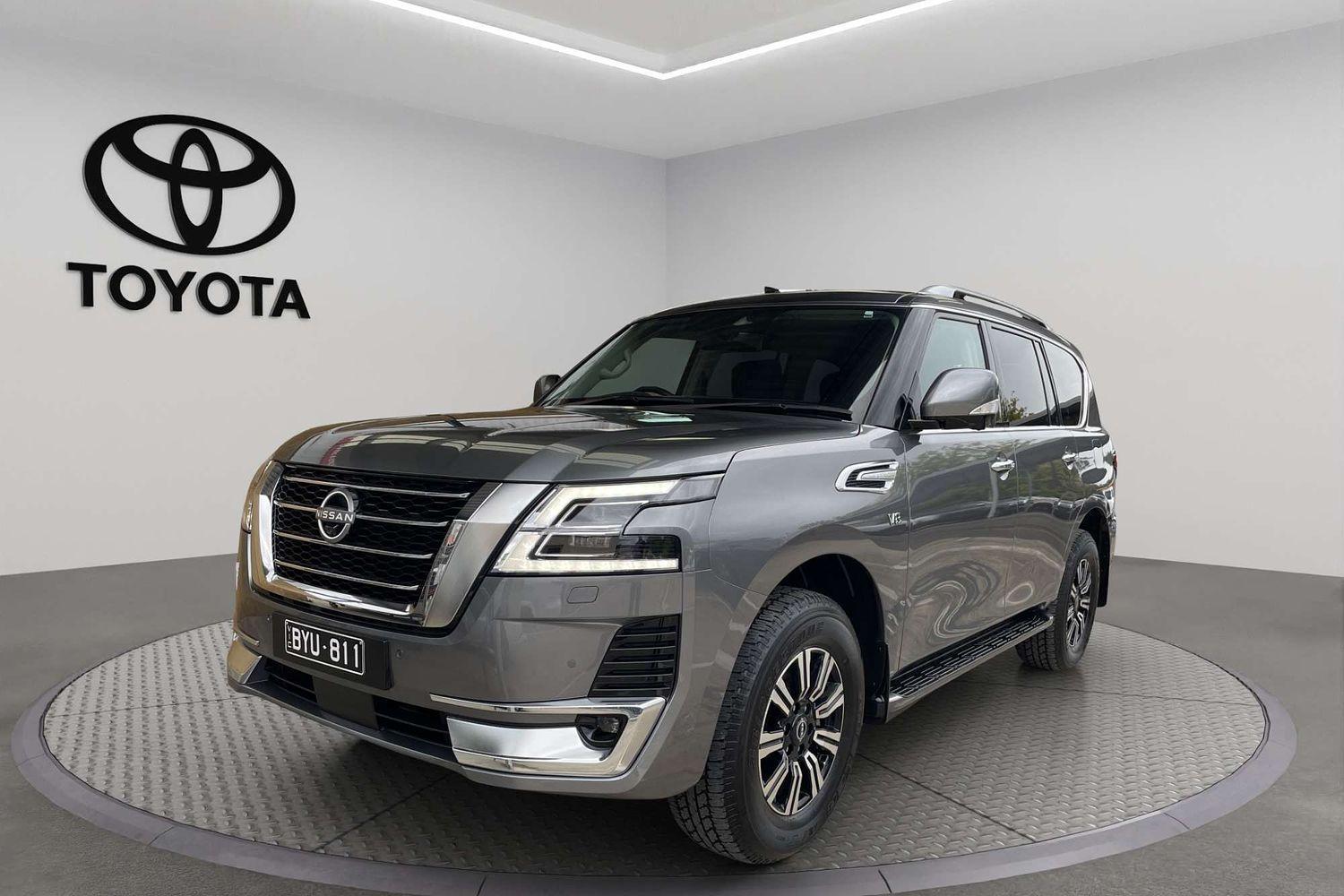 2022 Nissan Patrol Ti-L in Dark Grey Mica Metallic