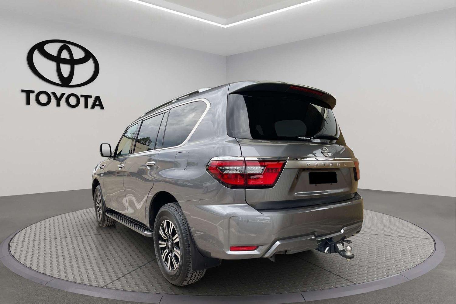 2022 Nissan Patrol Ti-L in Dark Grey Mica Metallic