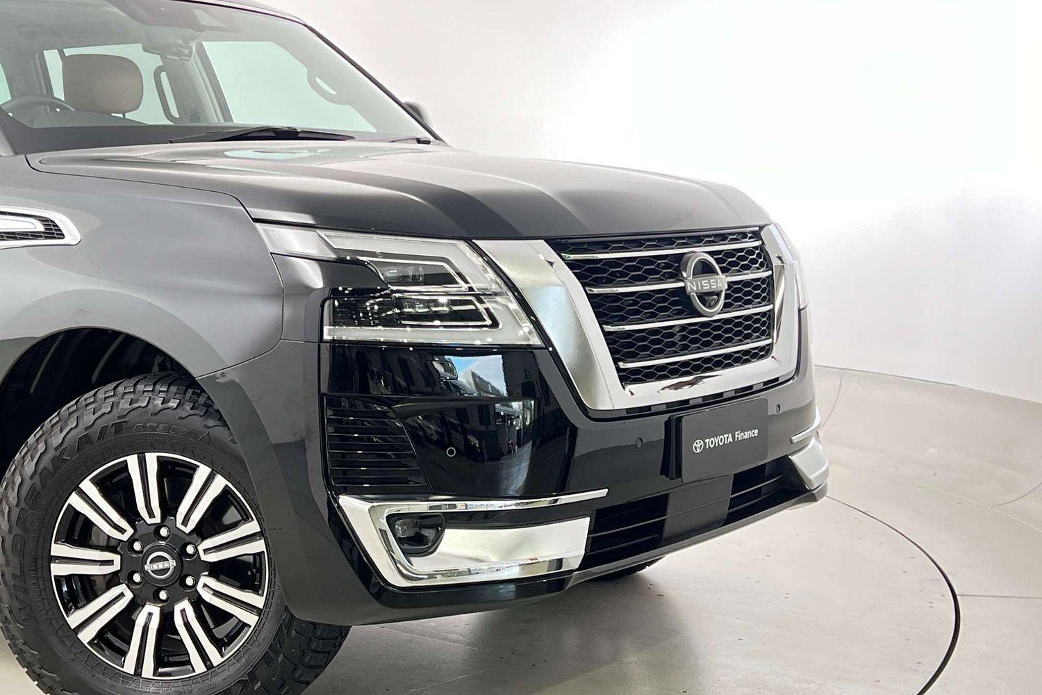 2022 Nissan Patrol Ti-L in Black