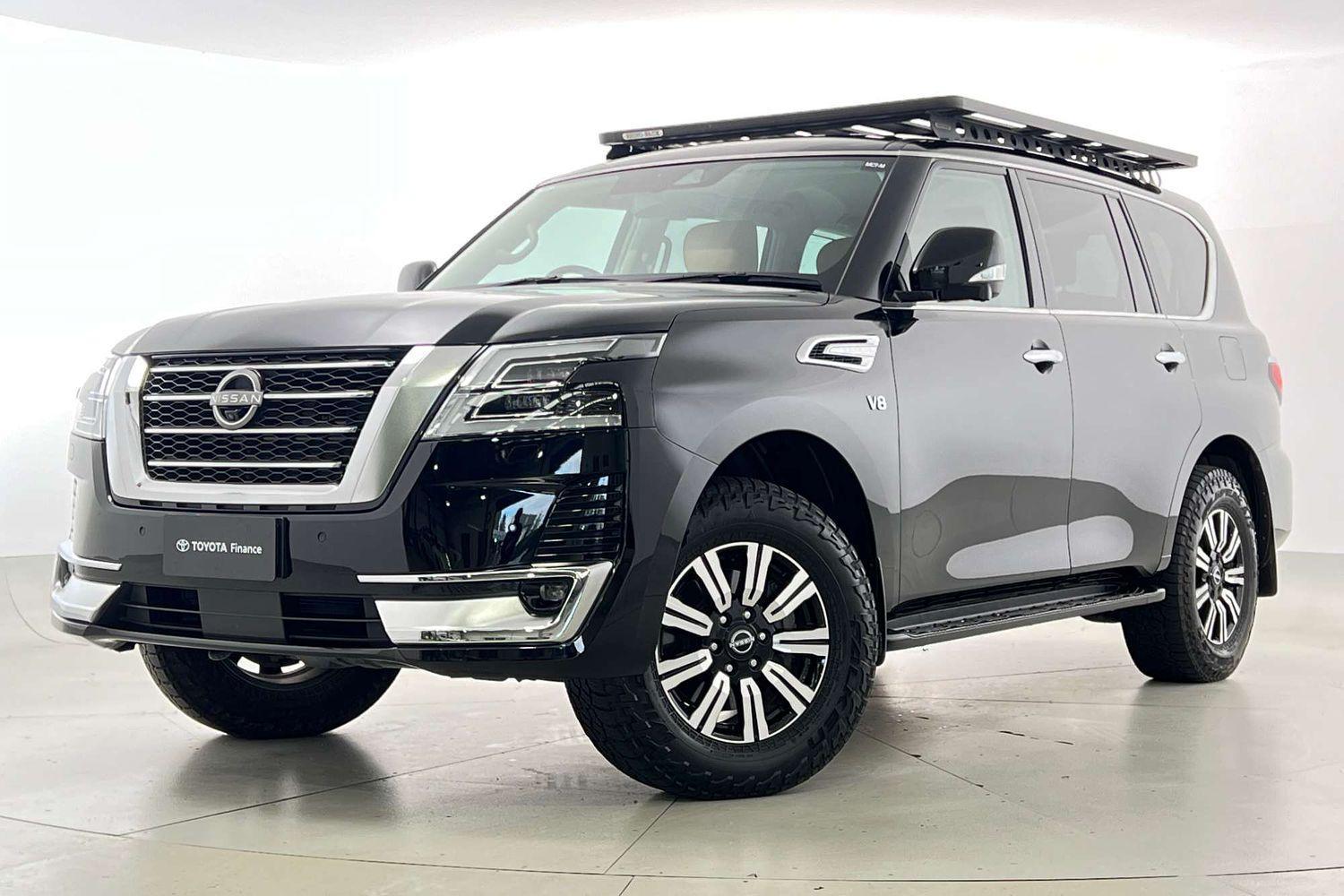2022 Nissan Patrol Ti-L in Black