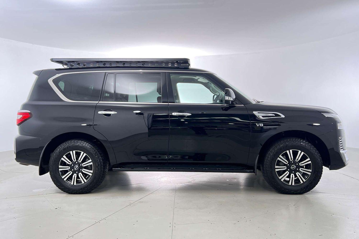 2022 Nissan Patrol Ti-L in Black