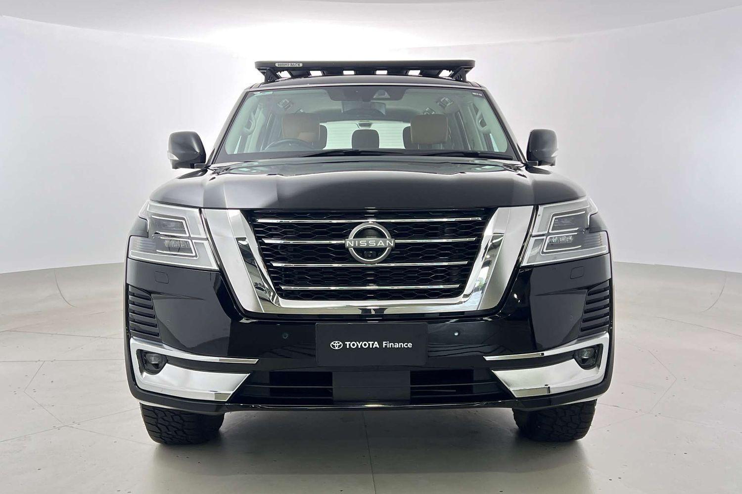 2022 Nissan Patrol Ti-L in Black