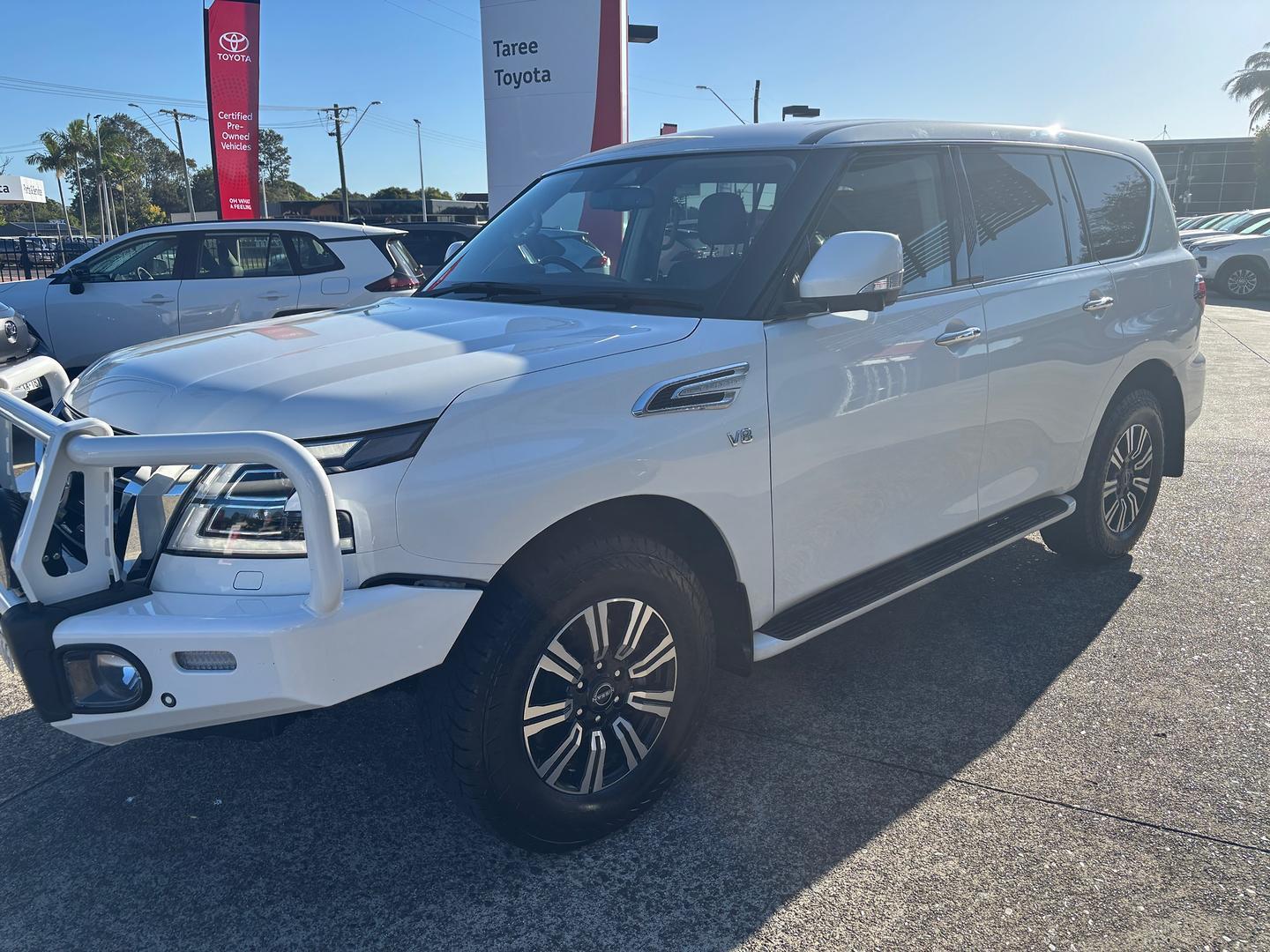 2023 Nissan Patrol Ti in White