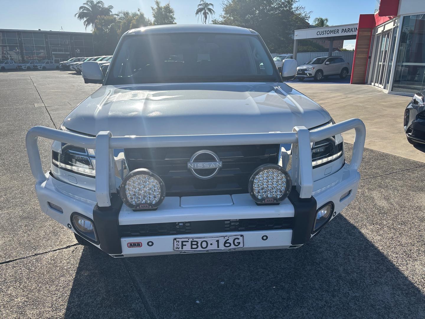 2023 Nissan Patrol Ti in White