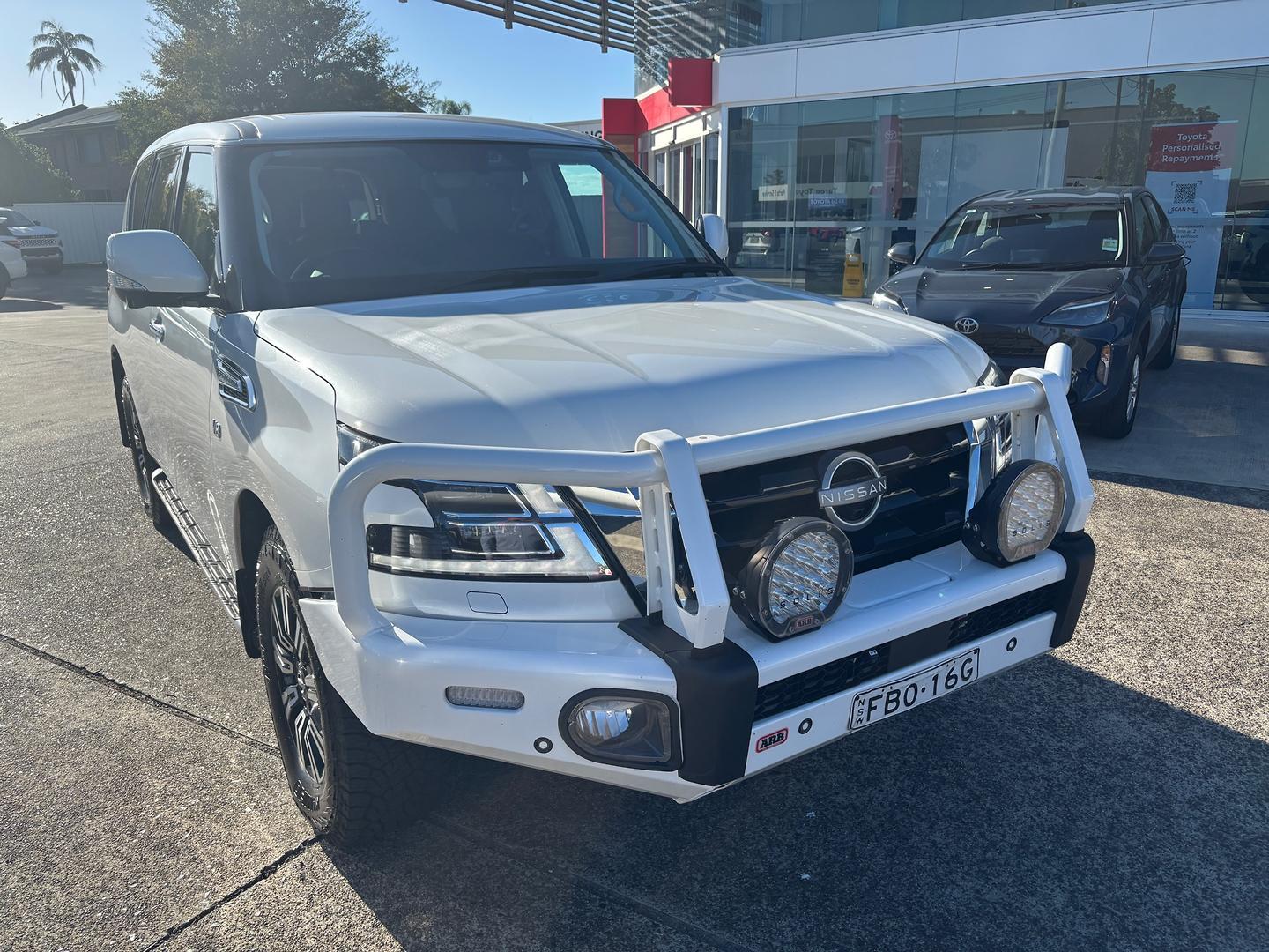 2023 Nissan Patrol Ti in White
