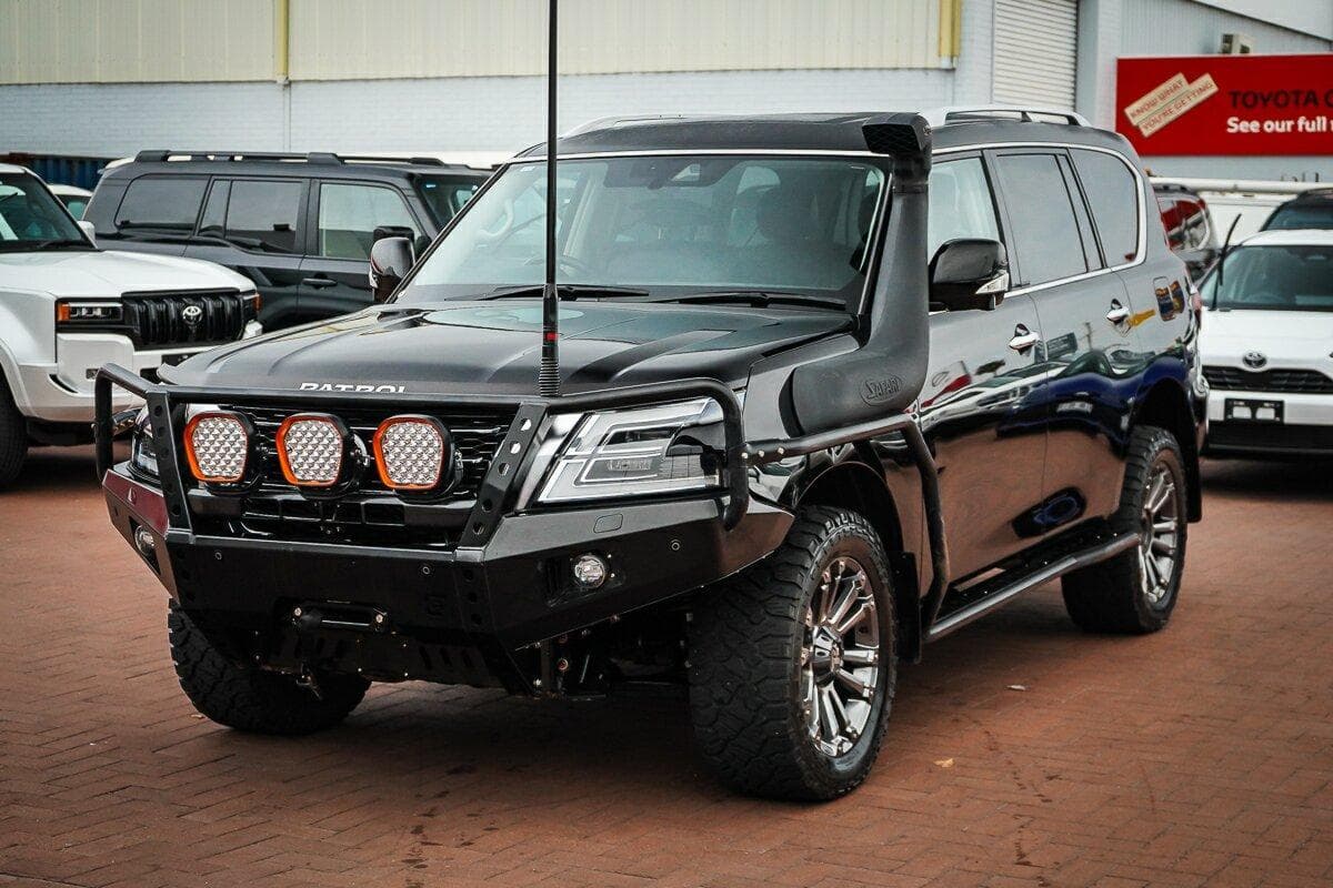 2023 Nissan Patrol Ti-L in Black