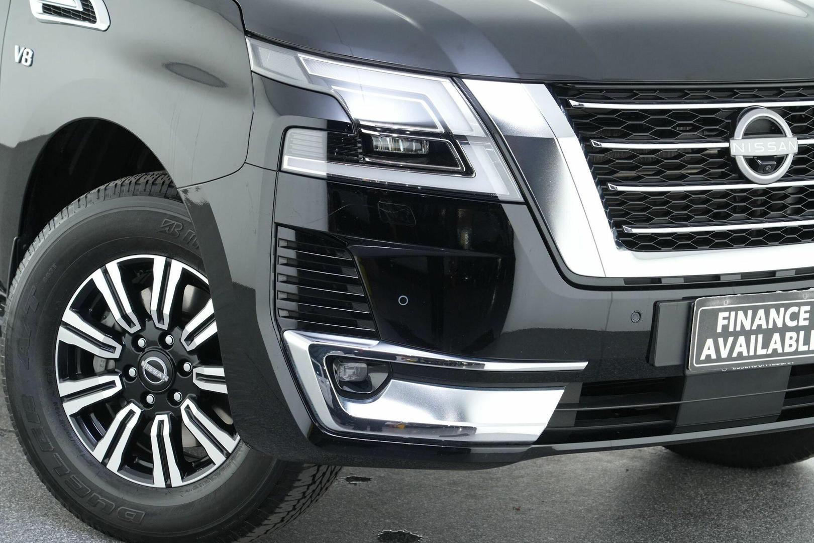 2023 Nissan Patrol Ti-L in Black
