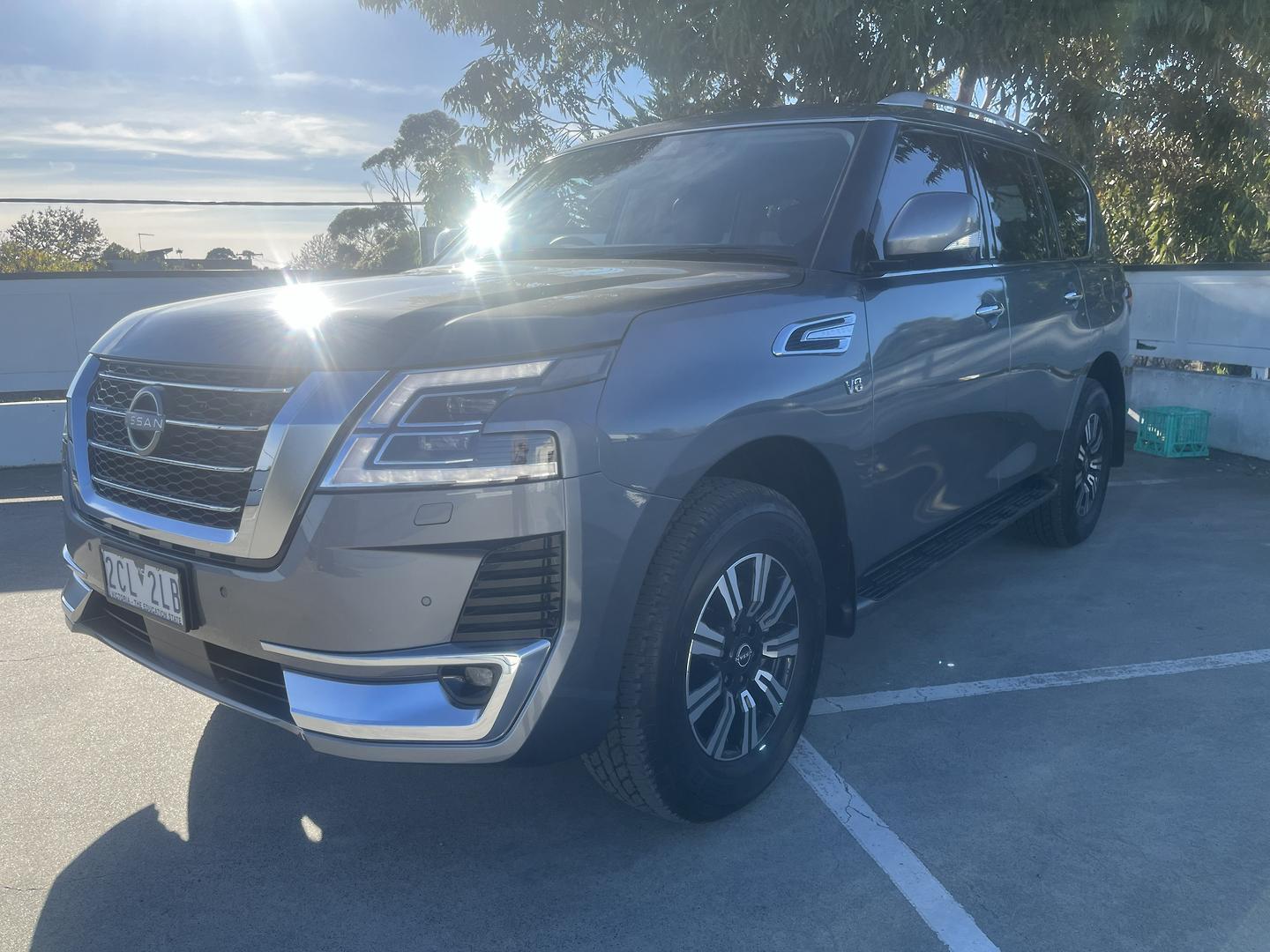 2025 Nissan Patrol Ti-L in Grey
